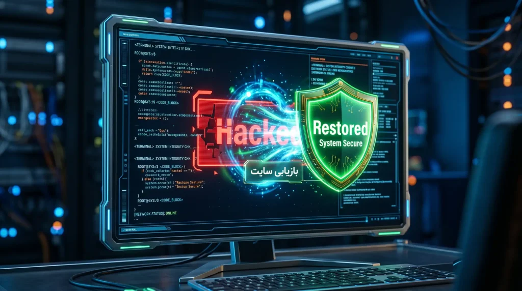 بازیابی سایت